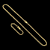 Corrente Friso 7mm 70cm + Pulseira 21cm – Banho Ouro 18k - Imagem 2