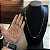 Corrente Cartier 5mm 20cm + Pulseira 21cm – Banhada a Ouro 18K - Imagem 11