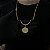 Corrente Lacraia 4mm 70cm + Pingente Jesus – Banhada a Ouro 18K - Imagem 2