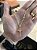 Corrente cadeado 2mm 70 ou 60cm + Cruz amarrada- BANHADO A OURO 18k - Imagem 1