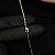 CORRENTE  PIASTRINE ( 2mm - 50, 60cm ou 70cm)  -  BANHADO A OURO 18k - Imagem 4