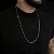 CORRENTE TIJOLINHO (1.8MM - 50, 60cm ou 70cm)  -  BANHADO A OURO 18k - Imagem 13