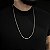 CORRENTE GRUMET (3MM - 50, 60cm ou 70cm)  -  BANHADO A OURO 18k - Imagem 4