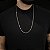 CORRENTE GRUMET (3MM - 50, 60cm ou 70cm)  -  BANHADO A OURO 18k - Imagem 2