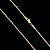 Corrente Cadeado 2mm – Escolha o Tamanho 50, 60 ou 70cm – Banhada a Ouro 18K - Imagem 16