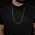 CORRENTE CADEADO (2MM - 50, 60cm ou 70cm)  -  BANHADO A OURO 18k - Imagem 2