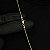 CORRENTE CADEADO (2MM - 50, 60cm ou 70cm)  -  BANHADO A OURO 18k - Imagem 4