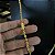 Corrente Cadeado 3mm – Escolha o Tamanho 50, 60 ou 70cm – Banhada a Ouro 18K - Imagem 5