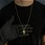 CORRENTE CARTIE (2MM - 50, 60cm ou 70cm) + CRUZ COM A FACE DE JESUS VAZADA - BANHADO A OURO 18k - Imagem 1