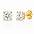 Brinco Ponto de Luz Discreto com Zircônia – Banhado a Ouro 18K - Imagem 3