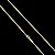 Corrente Baiana 2mm – Escolha o Tamanho 60 ou 70cm – Banhada a Ouro 18K - Imagem 1