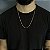 CORRENTE BAIANA (2MM -  60cm ou 70cm)  - BANHADO A OURO 18k - Imagem 5