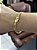 PULSEIRA GRUMET DUPLA (6mm -26G-21 CM)  - FECHO COM MARCAÇÃO 750 - BANHO DE OURO 18k. - Imagem 5