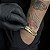 PULSEIRA LACRAIA (13mm -56G-21 CM)  - FECHO COM MARCAÇÃO 750 - BANHO DE OURO 18k - Imagem 5