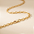 Pulseira Cadeado 2mm 20cm – Banhada a Ouro 18K - Imagem 4