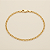Pulseira Cadeado 2mm 20cm – Banhada a Ouro 18K - Imagem 1