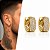 Brinco Ney jr Cravejado com Zircônias Premium – Banhado a Ouro 18K - Imagem 1