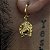 Brinco Argola Ney com Pingente de Ferradura e Cavalo Trabalhado – Banhado a Ouro 18K - Imagem 11