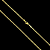 CORRENTE GRUMET( 2mm - 50, 60cm ou 70cm)  -  BANHADO A OURO 18k - Imagem 15