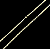 CORRENTE PIASTRINE ( 3MM - 50, 60cm ou 70cm)  -  BANHADO A OURO 18k - Imagem 2