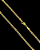 Corrente Lacraia 2mm – Escolha o Tamanho 50, 60 ou 70cm – Banhada a Ouro 18K - Imagem 1