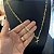Corrente Cartier 4mm 70cm + Pingente Cruz amarrada – Banhada a Ouro 18K - Imagem 5