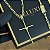 CORRENTE CARTIE (4MM - 50, 60cm ou 70cm) + PINGENTE CRUZ AMARRADA   - BANHADO A OURO 18k - Imagem 12