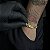 PULSEIRA CADEADO( 8MM - 12G - 20CM) - FECHO GAVETA - BANHADO A OURO 18K - Imagem 3