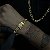 Corrente Cadeado 8mm 70cm + Pulseira 21cm – Banho Ouro 18k - Imagem 4