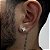 Brinco Zircônia – Banhado a Ouro 18K - Imagem 2