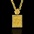 PINGENTE PLACA ESTRELA DE DAVI  DETALHADA  CRAVEJADO ( 12g- 5x5cm) (GG) EXCLUSIVIDADE - BANHO DE OURO 18k - Imagem 2