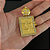 PINGENTE PLACA ESTRELA DE DAVI  DETALHADA  CRAVEJADO ( 12g- 5x5cm) (GG) EXCLUSIVIDADE - BANHO DE OURO 18k - Imagem 3