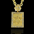 PINGENTE PLACA ESTRELA DE DAVI  DETALHADA  CRAVEJADO ( 12g- 5x5cm) (GG) EXCLUSIVIDADE - BANHO DE OURO 18k - Imagem 1