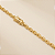 Pulseira Cadeado de Quina 5mm 21cm – Banhada a Ouro 18K - Imagem 2