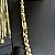 Corrente Friso 13mm 70cm – Banhada a Ouro 18K - Imagem 5