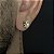 PAR DE BRINCO PONTO DE LUZ OVAL 8x5mm- BANHADO A OURO 18K. - Imagem 9