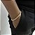PULSEIRA CRAVEJADA RIVIERA REDONDA  (5mm - 9G) - 21cm  - FECHO COM MARCAÇÃO 750 -  BANHO DE OURO 18k. - Imagem 2
