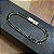 Pulseira Riviera Black 5mm 20cm – Banhada a Ouro 18K - Imagem 1