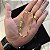 Pulseira Tijolinho Alongado 5mm 17cm a 21cm com Fecho Gaveta – Banhada a Ouro 18K - Imagem 11