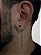 BRINCO TREVO BLACK  - BANHADO A OURO 18K. - Imagem 5