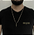CORRENTE PIASTRINE( 2mm - 70cm) + PINGENTE CRUZ PALITO  P - BANHADO A  OURO 18K. - Imagem 10