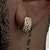 Brinco Argola Ney Oval Cravejada com Zircônias – Banhado a Ouro 18K - Imagem 2