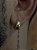 PAR DE BRINCO ARGOLA MACIÇA 15x5mm G - BANHADO A OURO 18K - Imagem 3