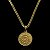Pingente Medalha Olho Grego – Banhado a Ouro 18K - Imagem 2