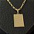 Pingente Placa Tudo Posso (Filipenses 4:13) – Banhado a Ouro 18K - Imagem 1