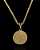 PINGENTE MEDALHA SÃO  BENTO DUPLA FACE  M - BANHO DE OURO 18K - Imagem 2