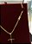 CORRENTE LACRAIA (2MM - 50, 60cm ou 70cm) + PINGENTE CRUZ AMARRADA  - BANHADO A OURO 18k - Imagem 4