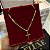 Corrente Lacraia 2mm 70cm + Pingente Cruz – Banhada a Ouro 18K - Imagem 4