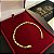 Pulseira Piastrine 4mm 17cm a 21cm – Banhada a Ouro 18K - Imagem 7