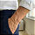 Pulseira 2mm 17cm – Banhada a Ouro 18K - Imagem 3